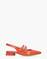 CHV243462 Rood Dames Slinbackloafers