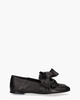 Cindy Ribbon Zwart Damesloafers