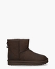 Classic Mini II Leather Donkerbruin Dames Enkelboots