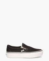 Classic Slip-On Platform Zwart