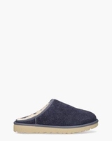Classic Slip-On Shaggy Blauw Herenpantoffels