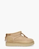 Classic Ultra Mini Crafted Regenerate Beige Dames Enkelboots