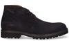Daniel Kenneth Lewis Donkerblauw Heren Veterboots