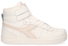 Diadora Sport Magic Basket Mid Leather Wit Damessneakers