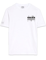 Diadora Sport T-Shirt SS Manifesto Wit T-Shirt