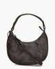Distress Deon Shoulder Bag Zwart Tas