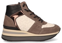 DLSport 5433 Ecru/Taupe Damessneakers