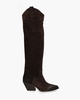 E2020 Donkerbruin Damesboots