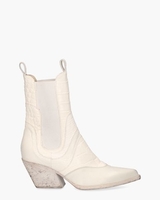 E2479 Wit Dames Chelseaboots