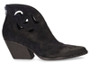 Elena Iachi E2265 Donkerblauw Dames Enkelboots