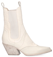 Elena Iachi E2479 Wit Dames Chelseaboots