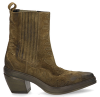 Elena Iachi E3088 Groen Dames Chelseaboots