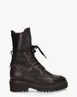 Fae Aubine Zwart Dames Veterboots