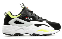 FILA Ray Tracer Zwart/Wit/Geel Herensneakers