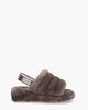 Fluff Yeah Logo Slide Khaki Damessandalen