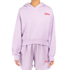 Follovers Kylie Crop Sweat Lila Damessweater