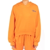 Follovers Kylie Crop Sweat Oranje Damessweater
