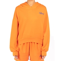 Follovers Kylie Crop Sweat Oranje Damessweater