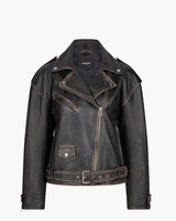 Galloway 1-A Donkergrijs/Bruin Damesjack