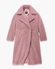 Gertrude Long Teddy Coat Clay Pink Damesjas