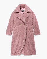 Gertrude Long Teddy Coat Clay Pink Damesjas
