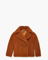 Gertrude Short Coat Donkerbruin Damesjas