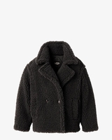 Gertude Short Teddy Coat Ink Damesjack