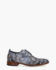 Greg Snake Blauw Heren Veterschoenen