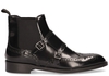 Guglielmo Rotta 5824 Zwart Dames Chelseaboots