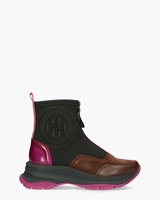 HI233099 Zwart/Multicolor Dames Enkelboots