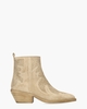 Holly 5356 Beige Dames Enkelboots