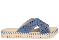 Ilse Jacobsen Tulip 1575 Blauw Damesslippers