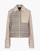 Janet Coat Beige/Multi Damesjas