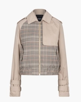 Janet Coat Beige/Multi Damesjas