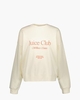 Juice Club Sweater Off-White Damessweater