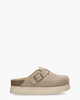 Justine Taupe Dames Clogs