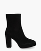 JY2004-PR2 Zwart Dames Enkelboots