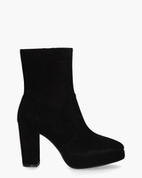 JY2004-PR2 Zwart Dames Enkelboots