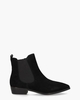 JY213-PR14 Zwart Dames Chelseaboots