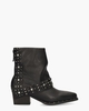 Lil Emilia Zwart Dames Enkelboots