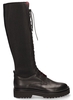 Lilian 12011 Zwart Dames Veterboots