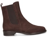 Lilian 8146 Donkerbruin Dames Chelseaboots