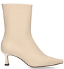 Lola Cruz 051T14BK Off-White Damesboots