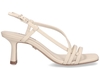Lola Cruz 083Z14BK Off-White Damessandalen