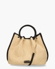 Loreto Handbag Ecru/Zwart Tas