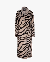 Lotta Coat 1-A Taupe/Zwart Damesjas