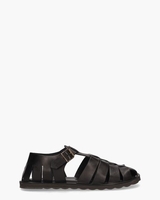 M7473 Zwart Herensandalen
