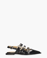 Madison Zwart Damessandalen