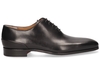 Magnanni 23057 Zwart Heren Veterschoenen