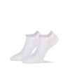 Marcmarcs Moscow 2-Pack Wit/Zilver Sneakersokken